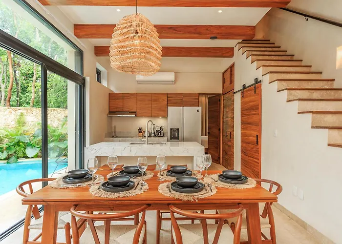 Ferienhaus Eco Luxury With Garden Bathtub And Private Pool Tulum
